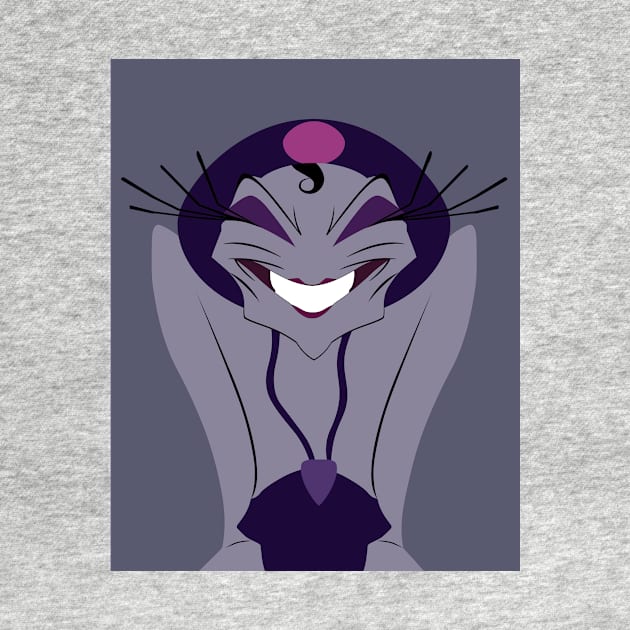 Minimal Yzma by PaprikaPanda